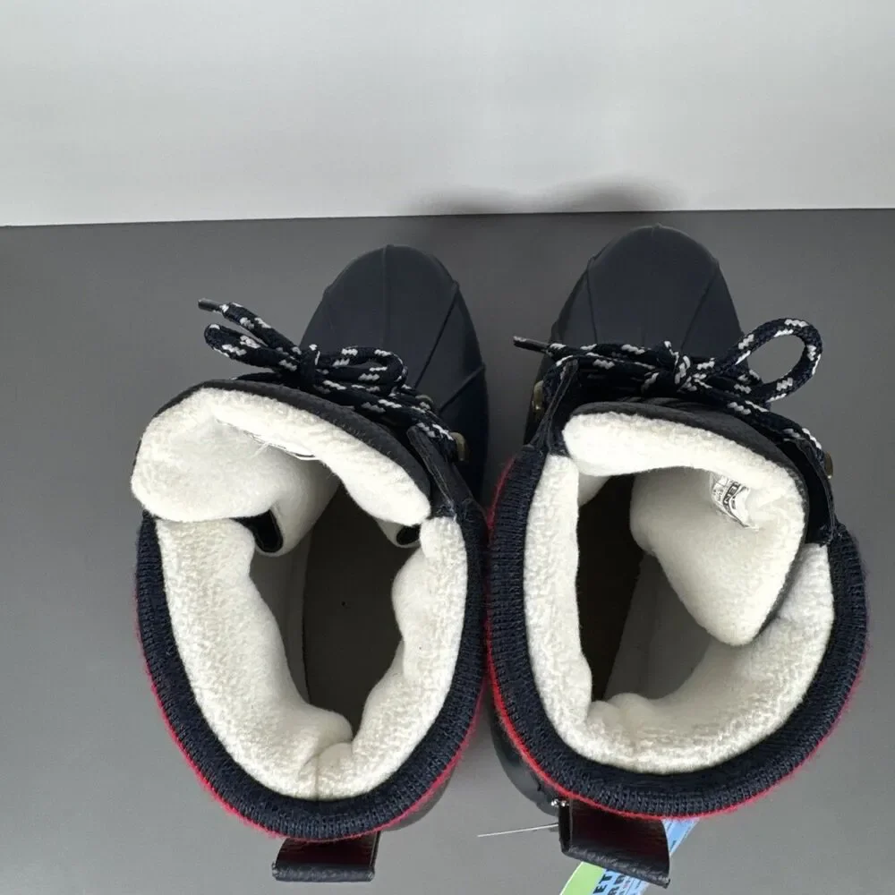 8 Fans Women's Size 10 Duck‎ Boots Waterproof Ankle Rain Insulated Shoes -flaw